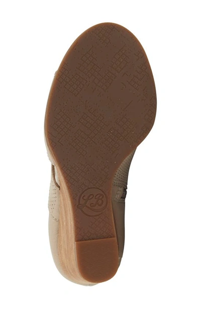 Jedrek perforated open toe wedge bootie sale