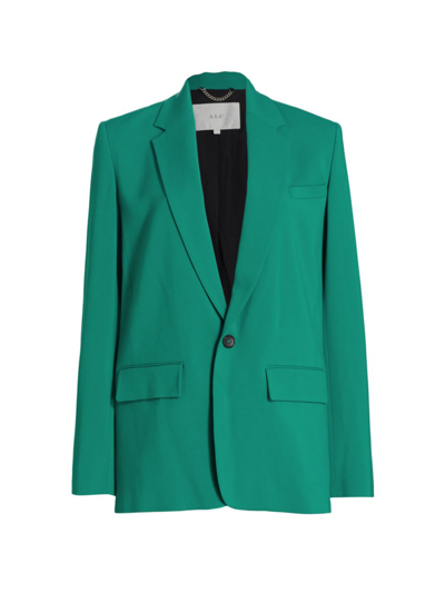 Shop A.l.c Women's Dakota Oversized Jacket In Jade