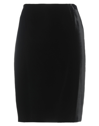 Shop Escada Midi Skirts In Black
