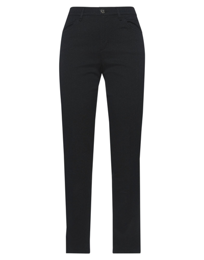Shop Diana Gallesi Woman Pants Black Size 12 Cotton, Viscose, Polyester, Elastane