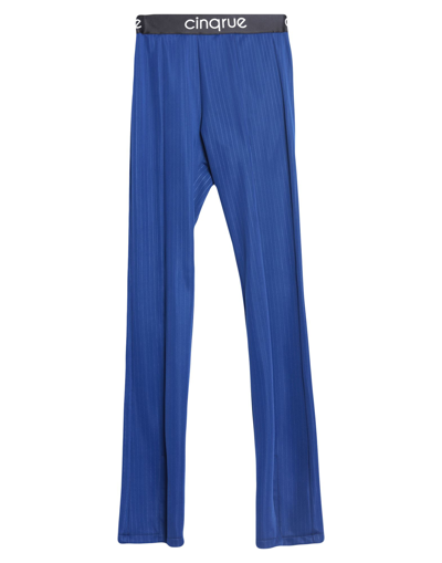 Shop Cinqrue Woman Pants Blue Size M Polyester