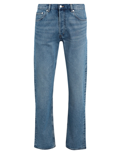 Shop Arket Man Jeans Blue Size 29w-32l Organic Cotton, Recycled Cotton