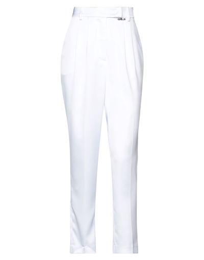 Shop Gaelle Paris Gaëlle Paris Woman Pants White Size 6 Polyester
