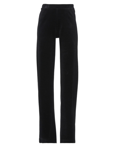 Shop Cristina Rocca Woman Pants Black Size 4 Cotton, Polyester
