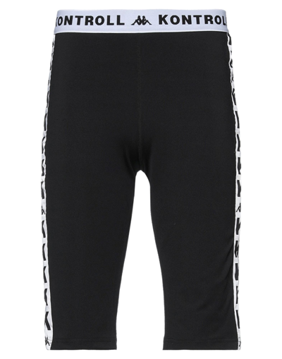 Shop Kappa Kontroll Man Shorts & Bermuda Shorts Black Size S Polyester, Elastane