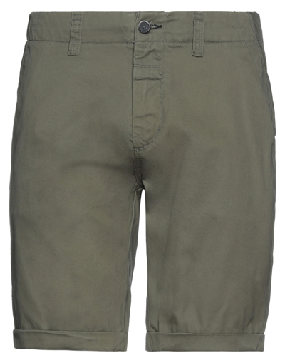 Shop Dstrezzed Shorts & Bermuda Shorts In Military Green