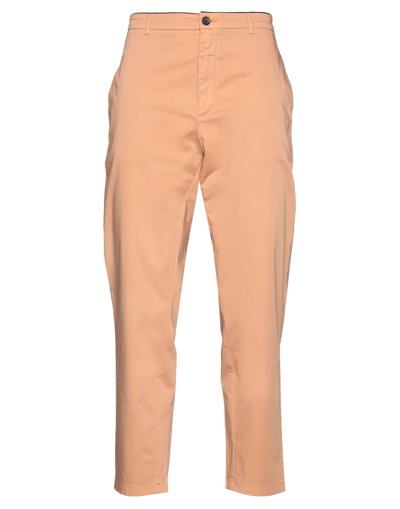 Shop Department 5 Man Pants Apricot Size 34 Cotton, Elastane In Orange