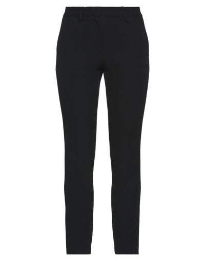 Shop Messagerie Woman Pants Black Size 4 Polyester, Elastane