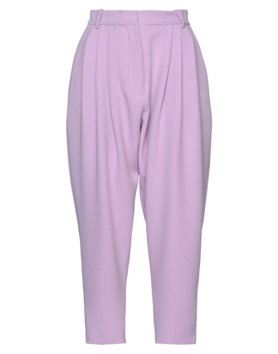 Shop Marco Bologna Woman Pants Light Purple Size 4 Polyester, Elastane