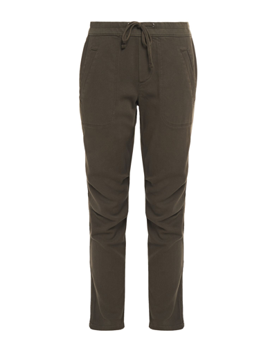 Shop James Perse Pants In Military Green