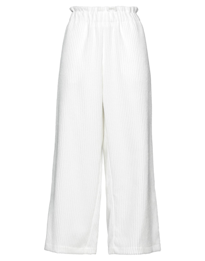 Shop Collection Privèe Collection Privēe? Woman Pants White Size 6 Polyester, Nylon