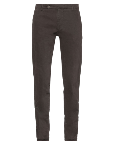 Shop Berwich Pants In Dark Brown