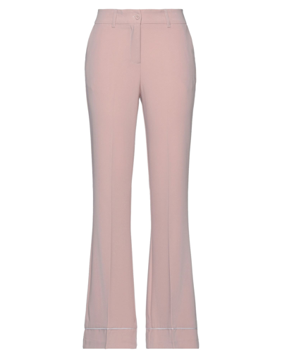 Shop Marc Ellis Woman Pants Pink Size 8 Polyester, Elastane