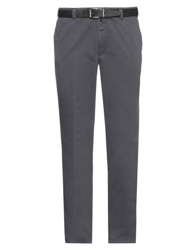 Shop Men's M. E.n. S. Man Pants Lead Size 27 Cotton, Elastane In Grey