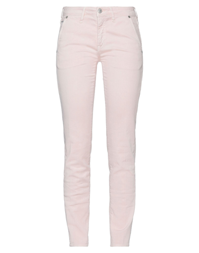 Shop Care Label Woman Jeans Light Pink Size 26 Cotton, Elastane