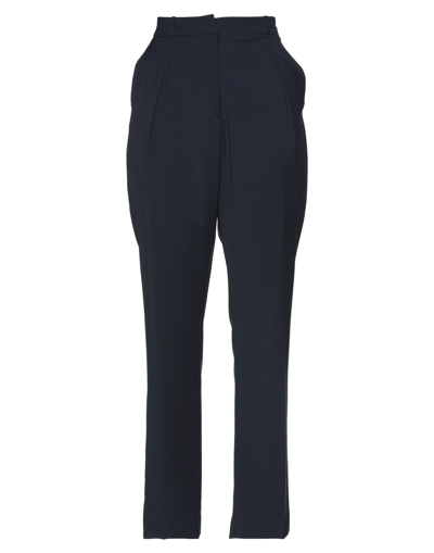 Shop Cinqrue Woman Pants Midnight Blue Size M Polyester, Wool, Elastane
