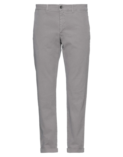 Shop Jeckerson Man Pants Grey Size 40 Cotton, Elastane