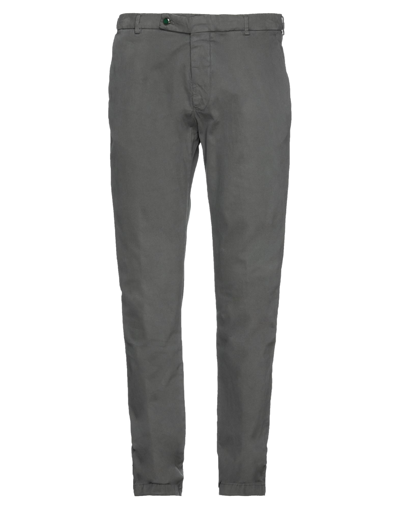 Shop Berwich Pants In Steel Grey