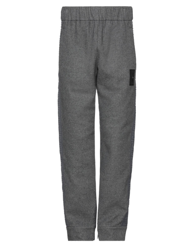 Shop Fendi Man Pants Grey Size L Polyamide, Cashmere, Polyester