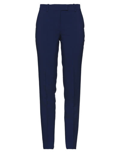 Shop Attico The  Woman Pants Midnight Blue Size 6 Polyester, Cotton