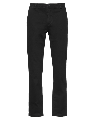Shop Brian Dales Man Pants Black Size 35 Cotton, Elastane