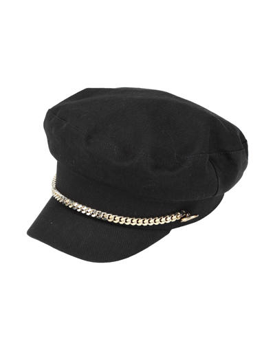 Shop Dondup Hats In Black