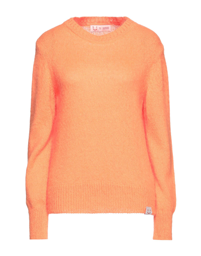 Shop Garage Nouveau Sweaters In Orange