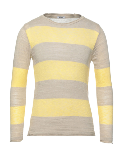 Shop Stilosophy Man Sweater Sand Size Xl Cotton In Beige