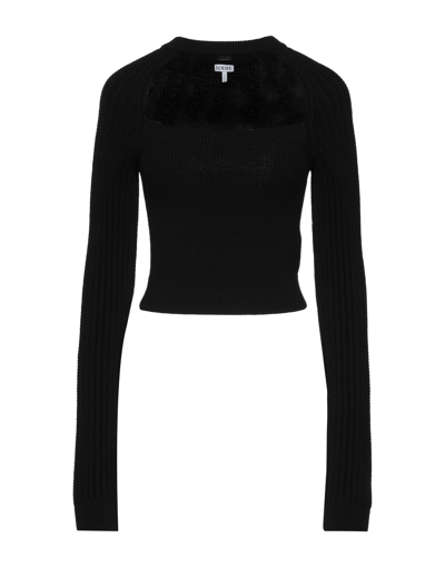 Shop Loewe Sweaters In Black