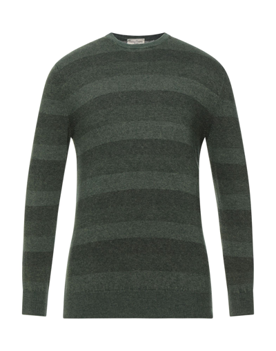 Shop Cashmere Company Man Sweater Green Size 48 Wool, Cashmere