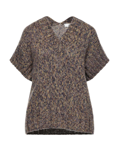Shop Attic And Barn Woman Sweater Deep Purple Size L Acrylic, Mohair Wool, Polyamide