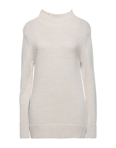 Shop Think Be Woman Sweater Beige Size Onesize Acrylic, Wool, Viscose, Alpaca Wool