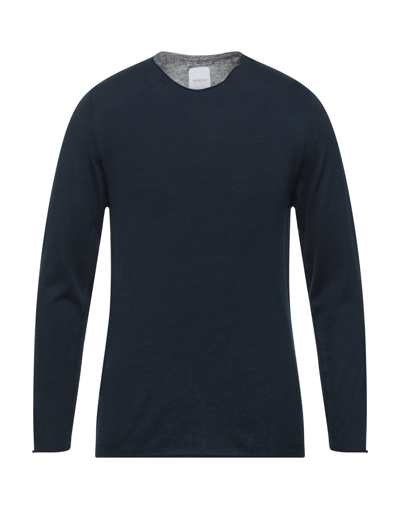 Shop Bellwood Man Sweater Midnight Blue Size 36 Cotton