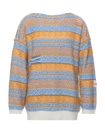Shop Longo Sweaters In Ocher