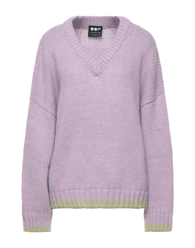 Shop Oof Sweaters In Lilac