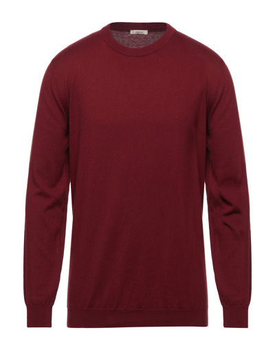 Shop Bellwood Man Sweater Burgundy Size 44 Cotton, Cashmere In Red