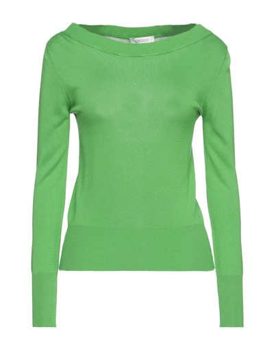 Shop Crossley Woman Sweater Green Size Xs Viscose