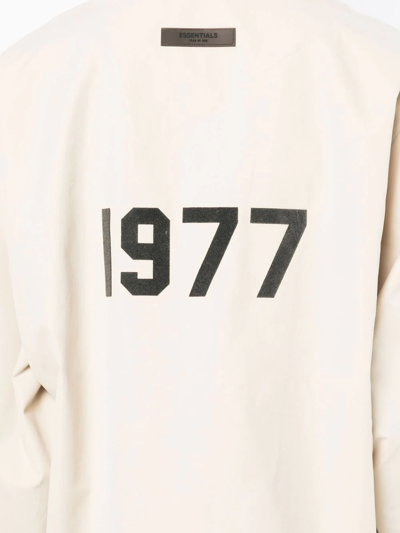 Essentials Coaches Track Jacket In Neutrals