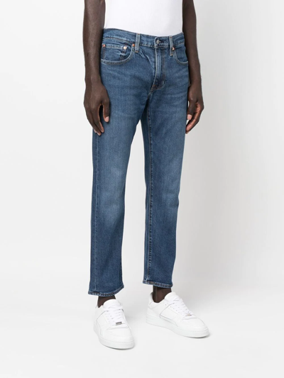 Shop Levi's Slim-cut Denim Jeans In Blau