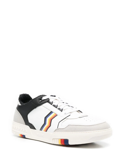 Shop Missoni X Abcd The 90's Basket Stripes Sneakers In White