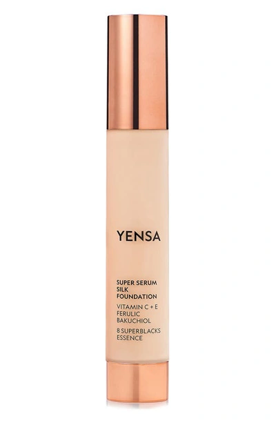 Shop Yensa Super Serum Silk Foundation, 1 oz In Light Medium