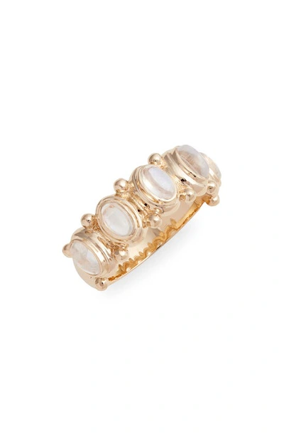 Anzie Mediterranean Moonstone Ring In Moonstone