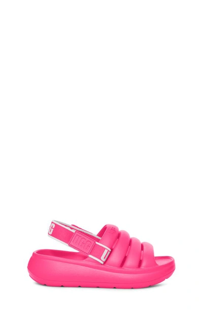 Shop Ugg Kids' Sport Yeah Slingback Sandal In Taffy Pink