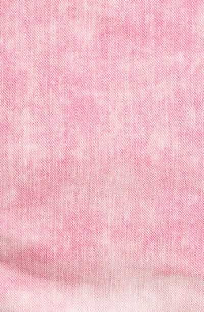 Retroféte Ada Denim Jacket In Pink Sorbet