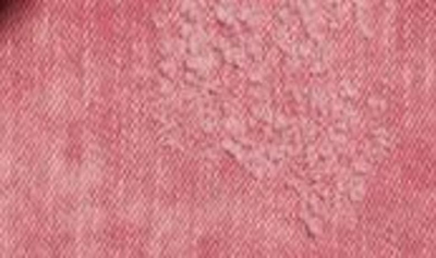 Shop Retroféte Ada Denim Jacket In Pink Sorbet