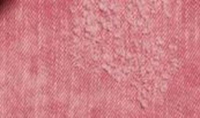 Retroféte Ada Denim Jacket In Pink Sorbet