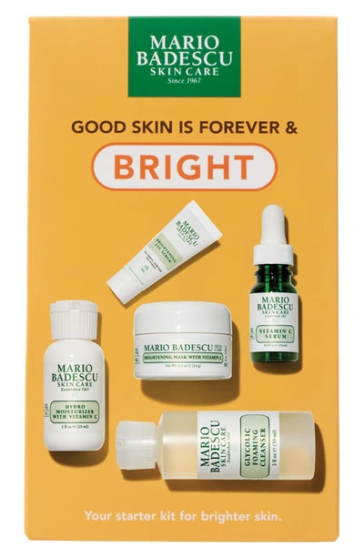 Shop Mario Badescu Good Skin Is Forever & Bright Radiance Set $61 Value