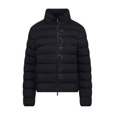 Shop Moncler Cerces Puffer Jacket In Black