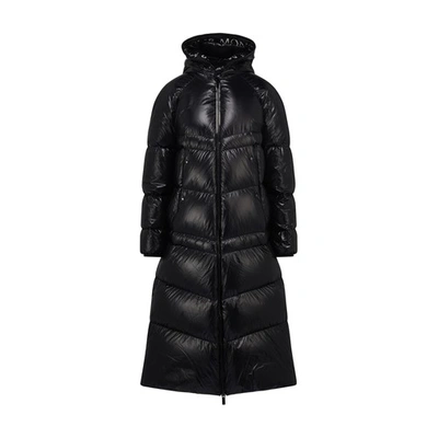 Shop Moncler Chanon Puffer Jacket In Black