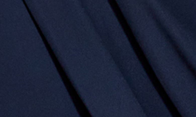 City Chic Entwine Cold Shoulder Dress In Navy